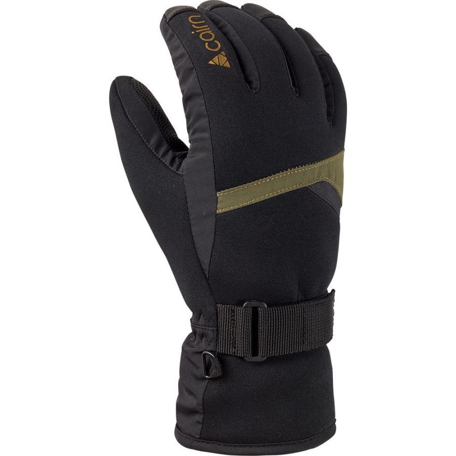 Cairn Styl C-Tex, ski gloves, women, black forest gold