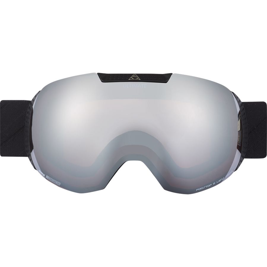 Cairn Ultimate SPX3000, maschere da sci, nero opaco/argento