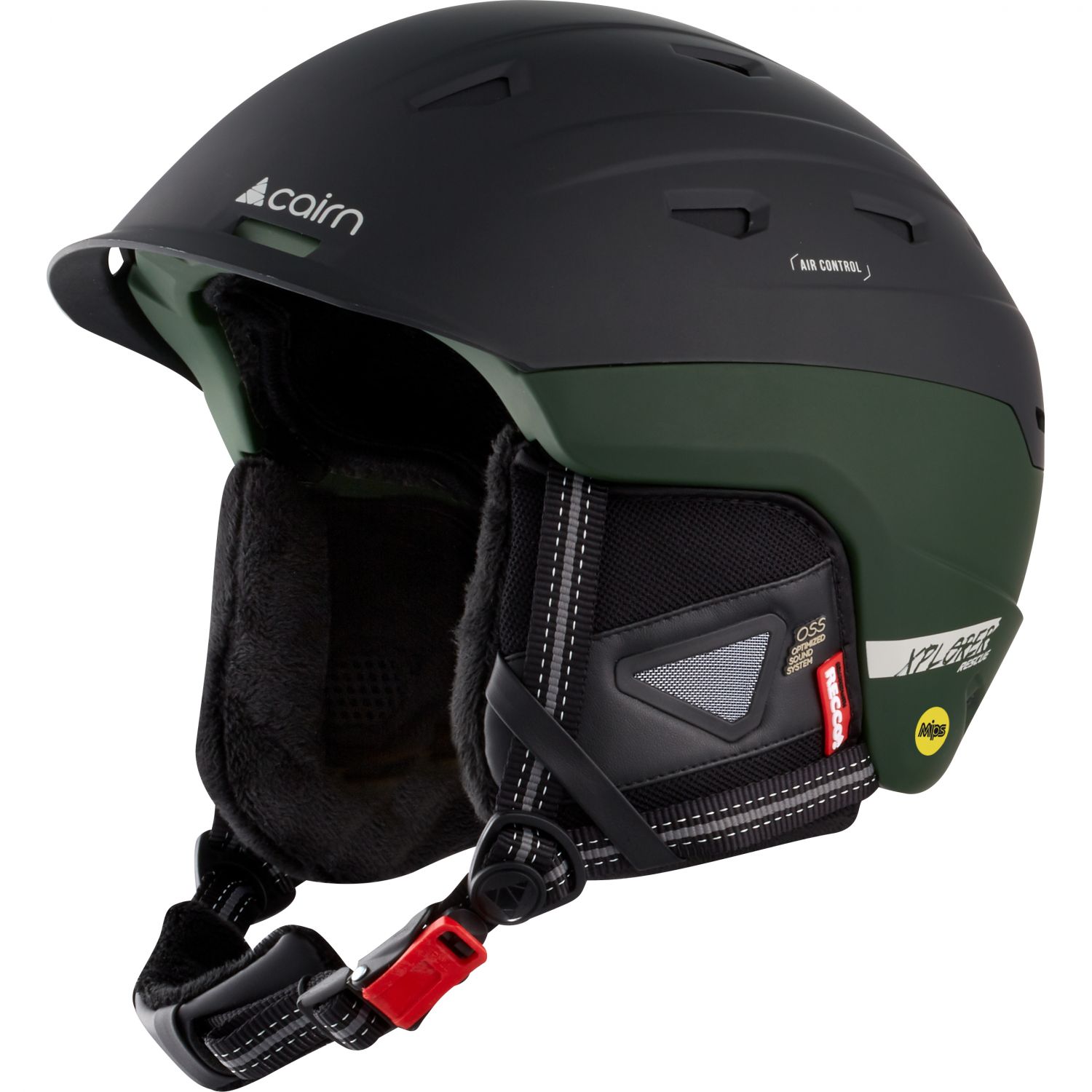Cairn Xplorer Rescue MIPS, ski helmet, dark forest