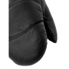 Caixa de couro Hestra, luva, preto