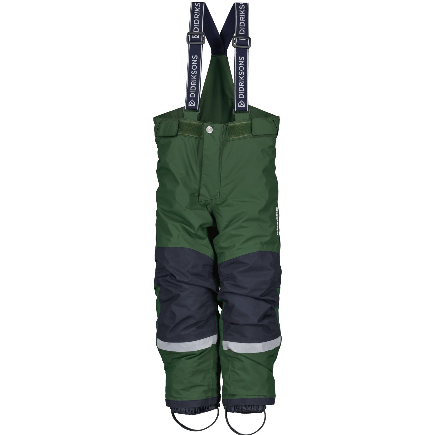 Calças de esqui Didriksons Idre, júnior, verde escuro