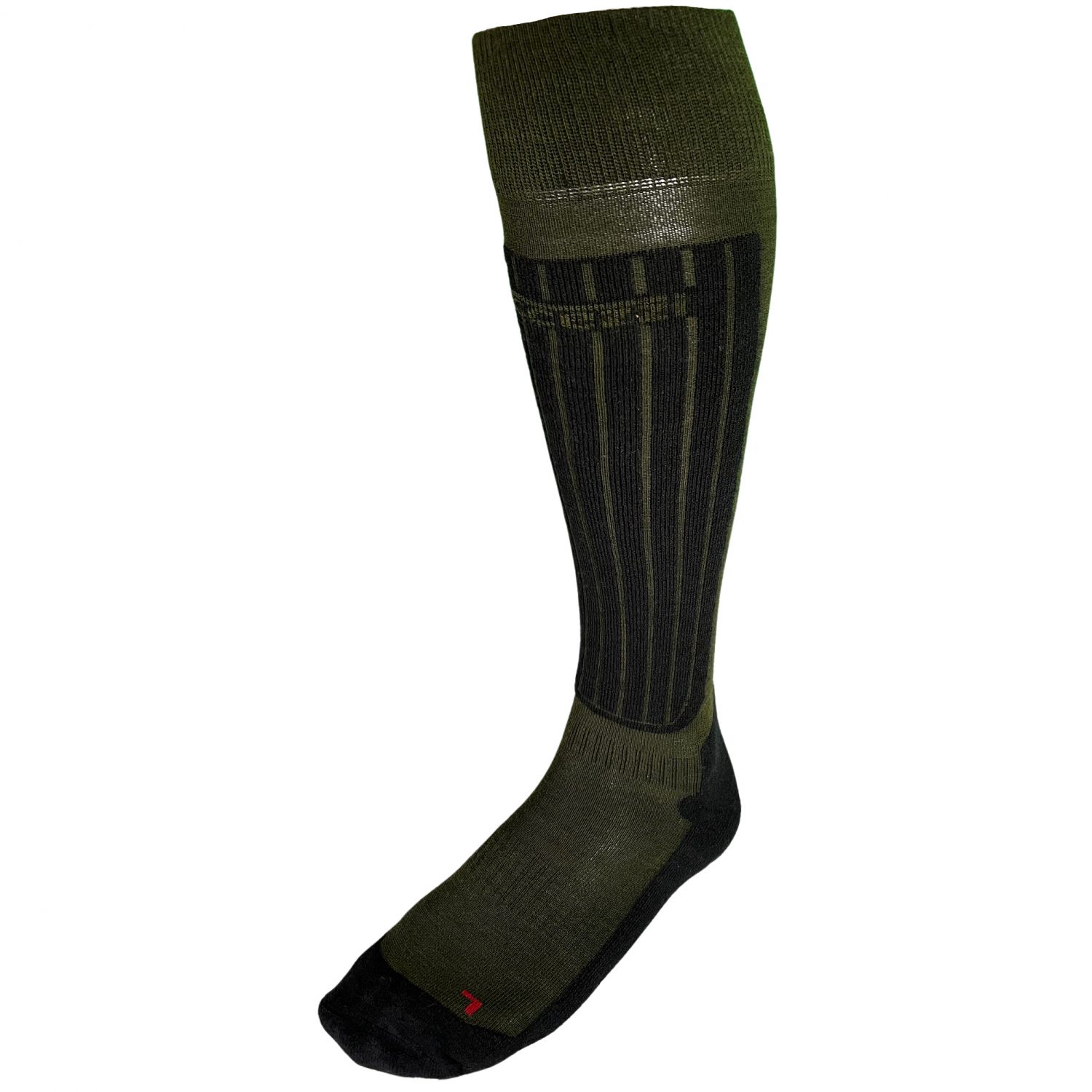 Calze da sci Accezzi Merino 80, verde
