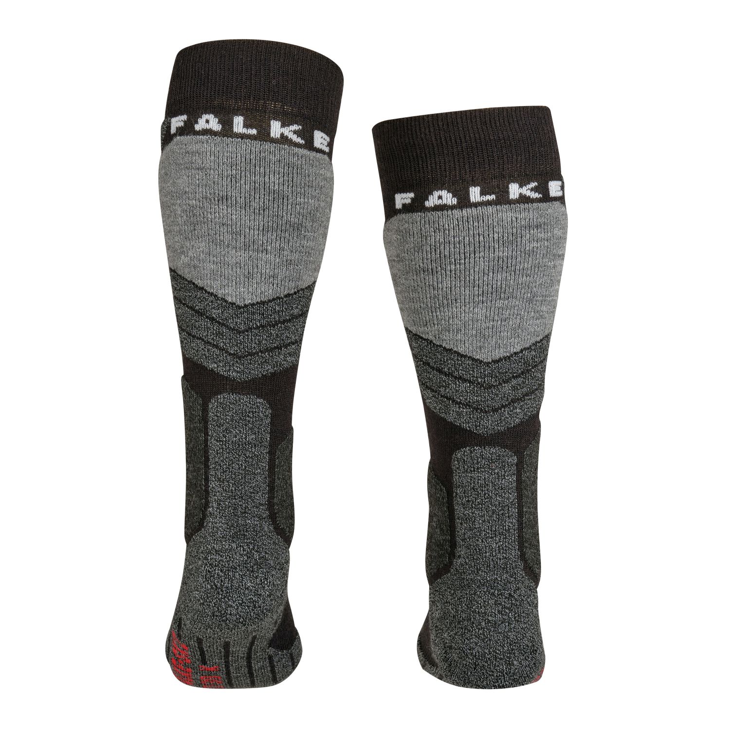 Calze da sci Falke SK2, bambino, nero