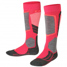 Calze da sci Falke SK2, bambino, rosso