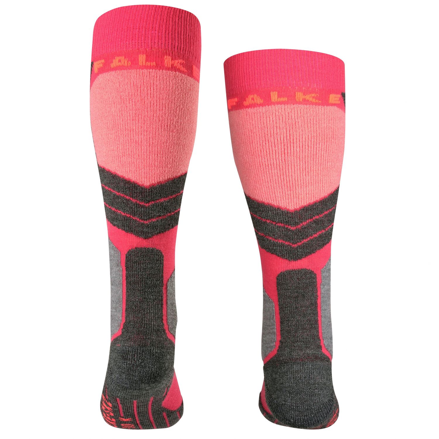 Calze da sci Falke SK2, bambino, rosso
