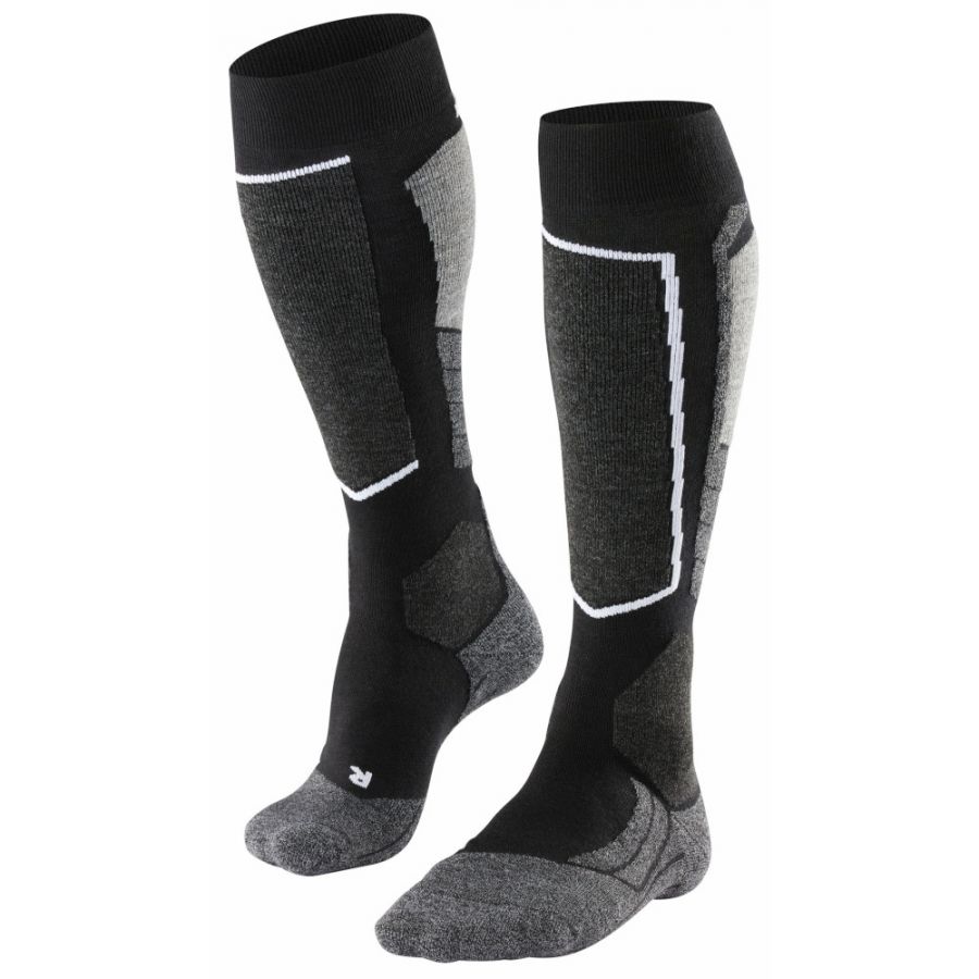 Calze da sci Falke SK2, donna, nero