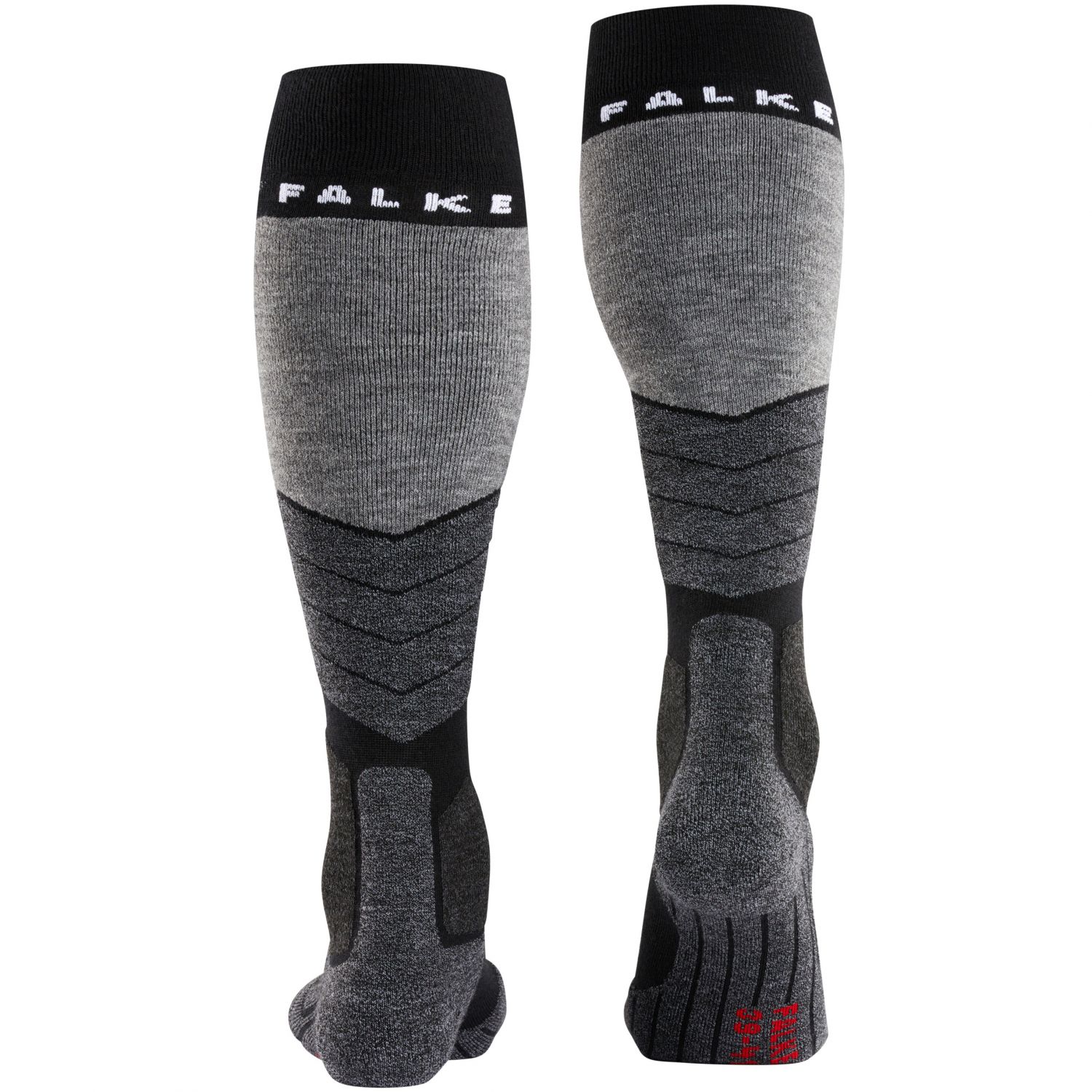 Calze da sci Falke SK2, uomo, nero