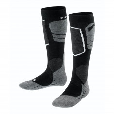 Calze da sci Falke SK4, bambino, nero