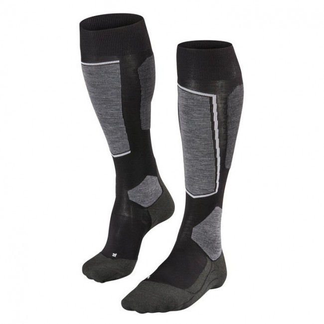 Calze da sci Falke SK6, donna, nero