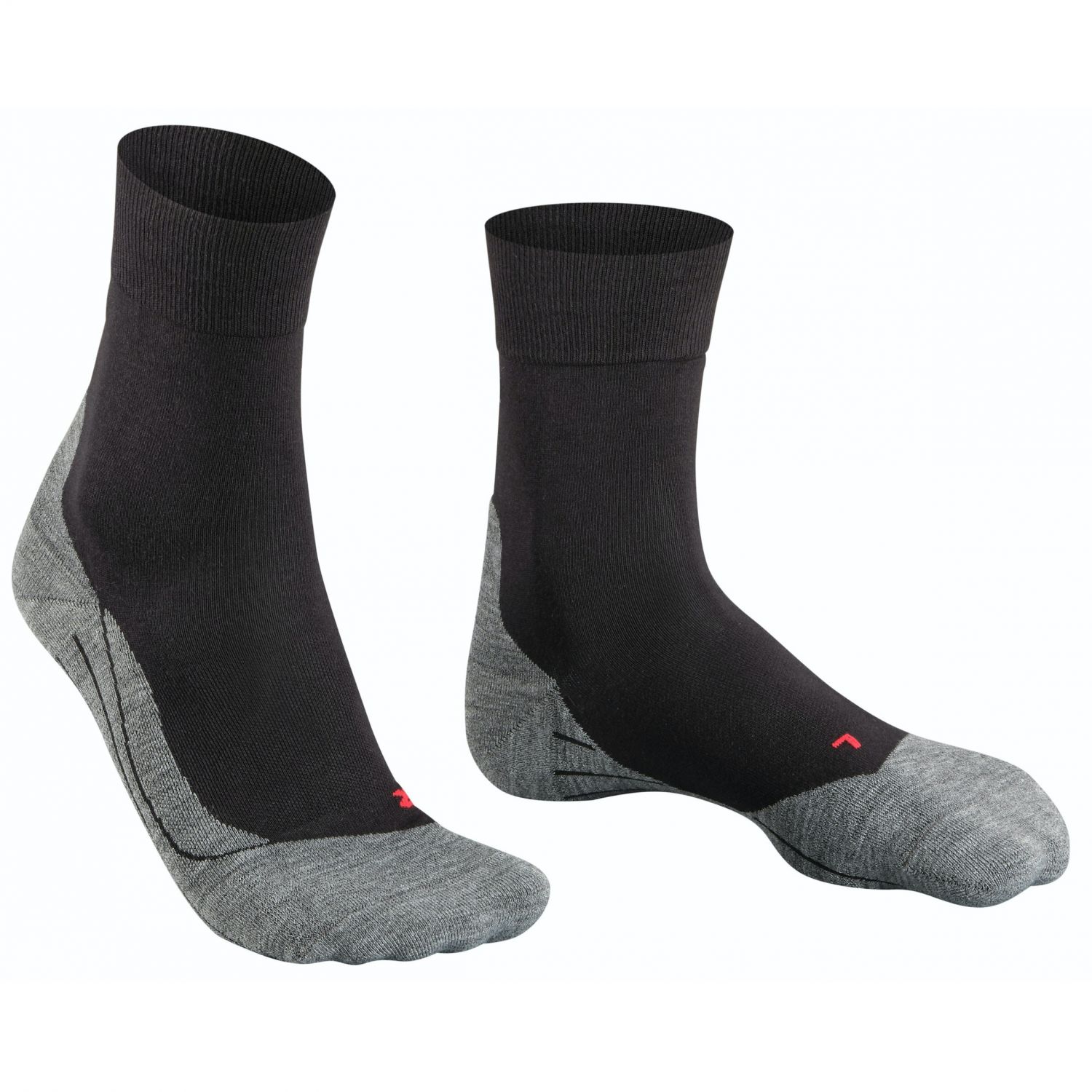 Calzini da corsa Falke RU4, donna, nero