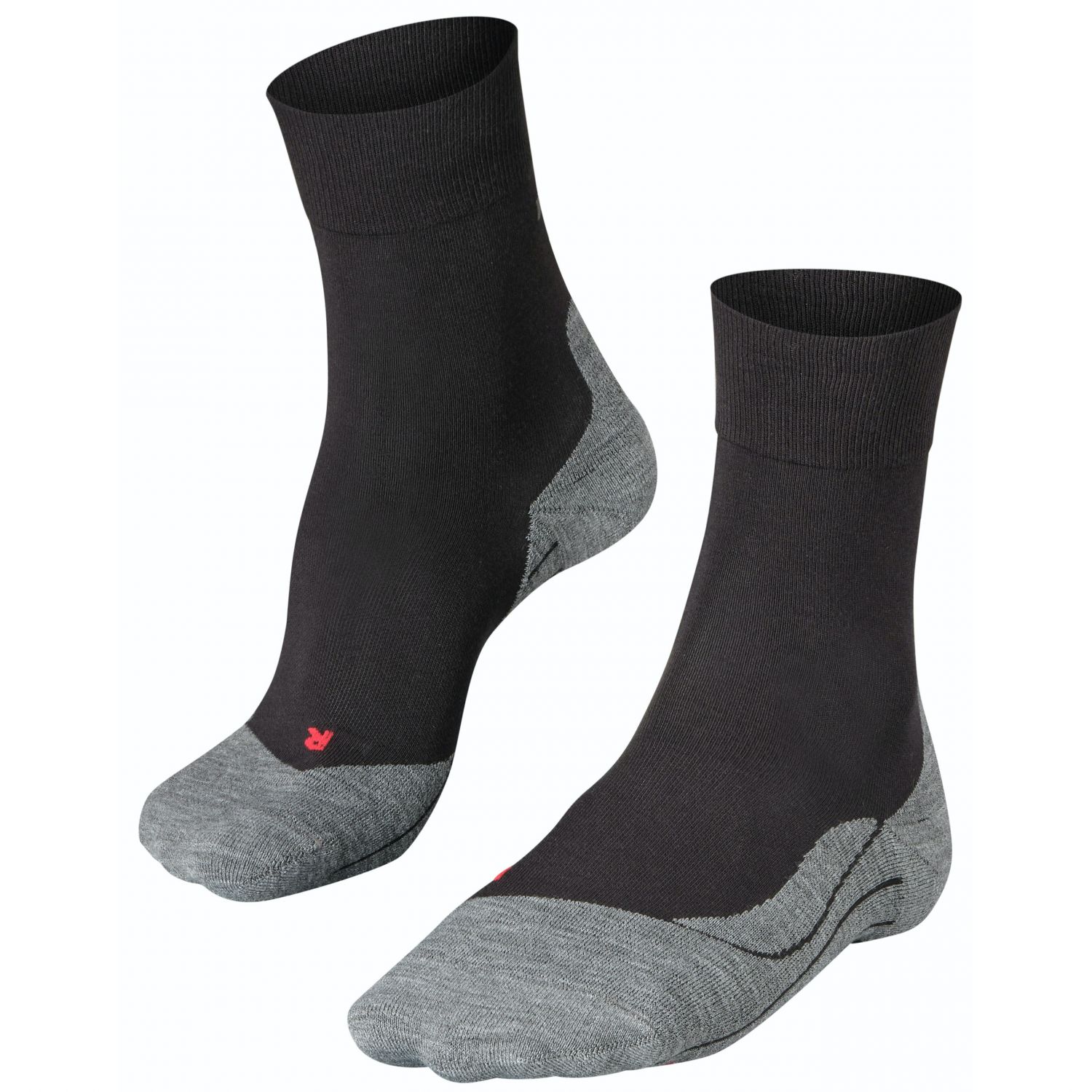 Calzini da corsa Falke RU4, donna, nero