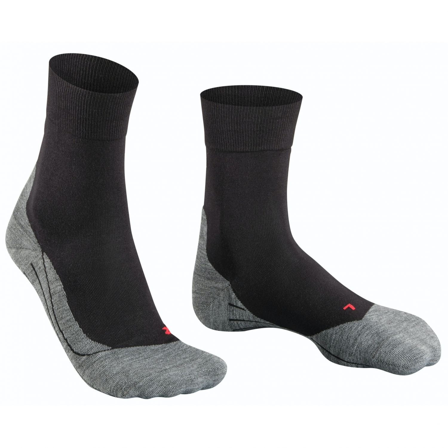 Calzini da corsa Falke RU4, uomo, nero