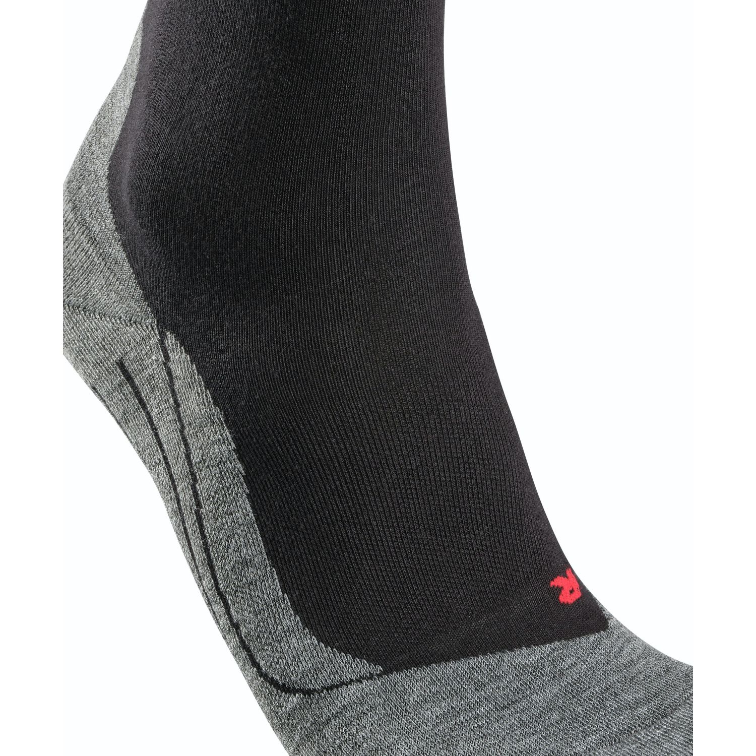 Calzini da corsa Falke RU4, uomo, nero