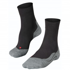 Calzini da corsa Falke RU4, uomo, nero