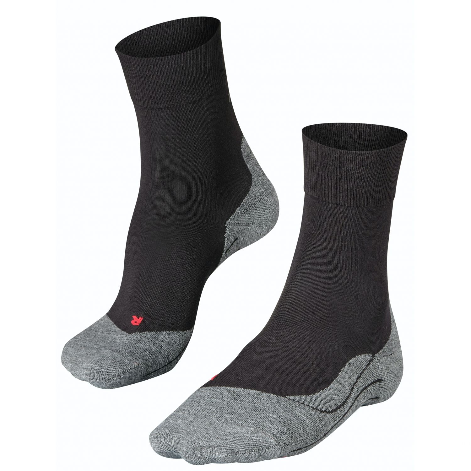 Calzini da corsa Falke RU4, uomo, nero