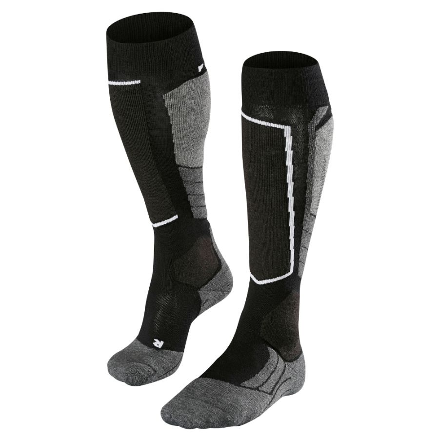 Calzini da sci Falke SK2 Wool, uomo, nero