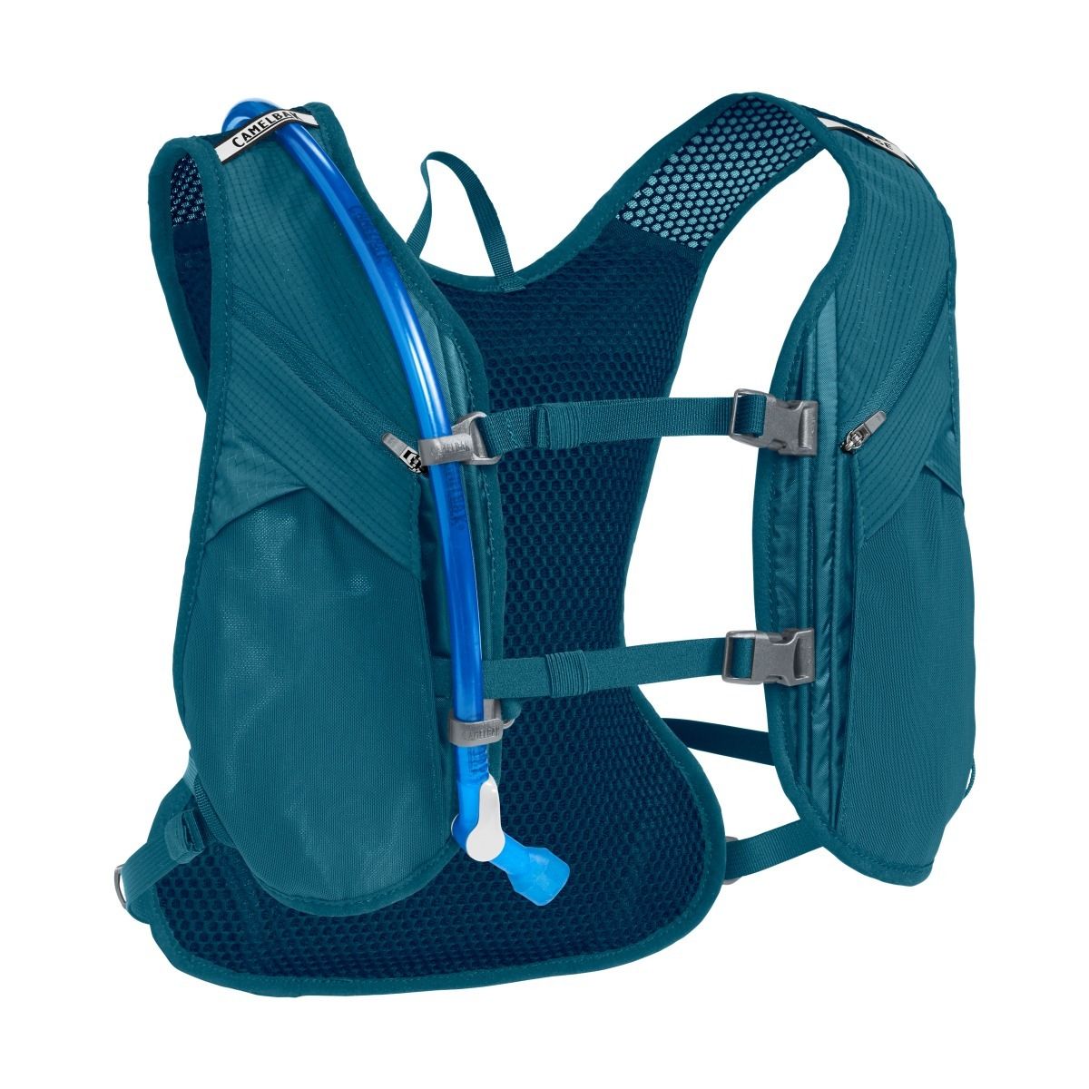 Camelbak Chase Race 4 Vest, chaleco de carrera, 1.5L, azul oscuro