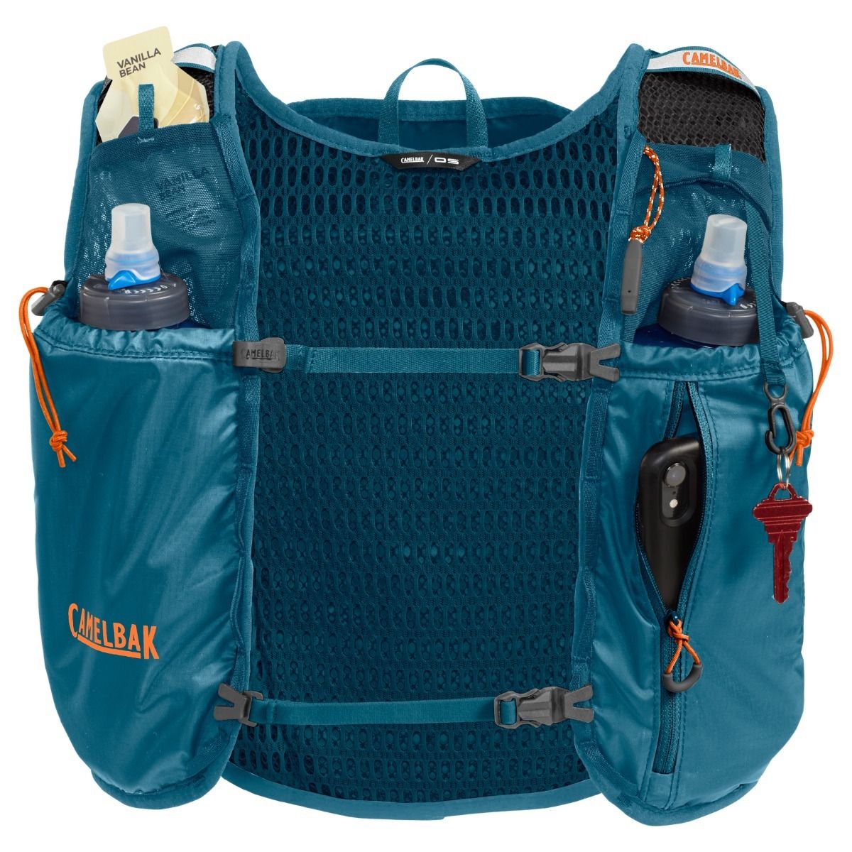 Camelbak Circuit Run Vest, colete de corrida, 1.5L, Corsair Teal