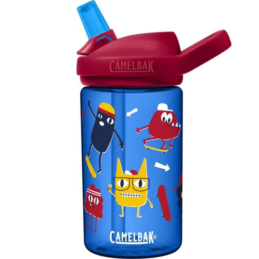 CamelBak, Eddy+ Kids, bidon, 0,4L, skate monsters