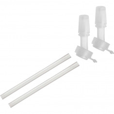 Camelbak Eddy+ Kids Bite Valves & Straws 2Pk Accs, ustnik i s?omka, przezroczysty