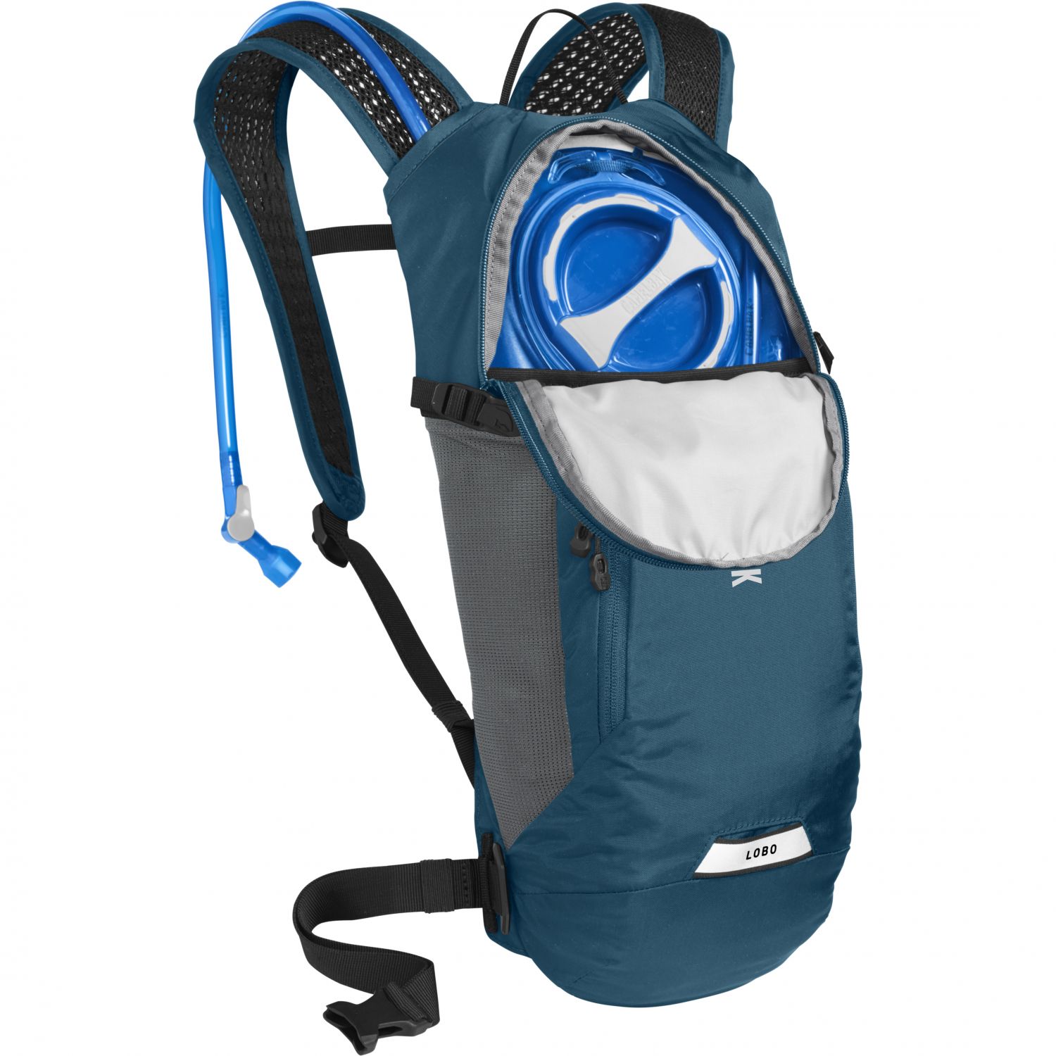 CamelBak Lobo 9, backpack, 2L, moroccan blue/black