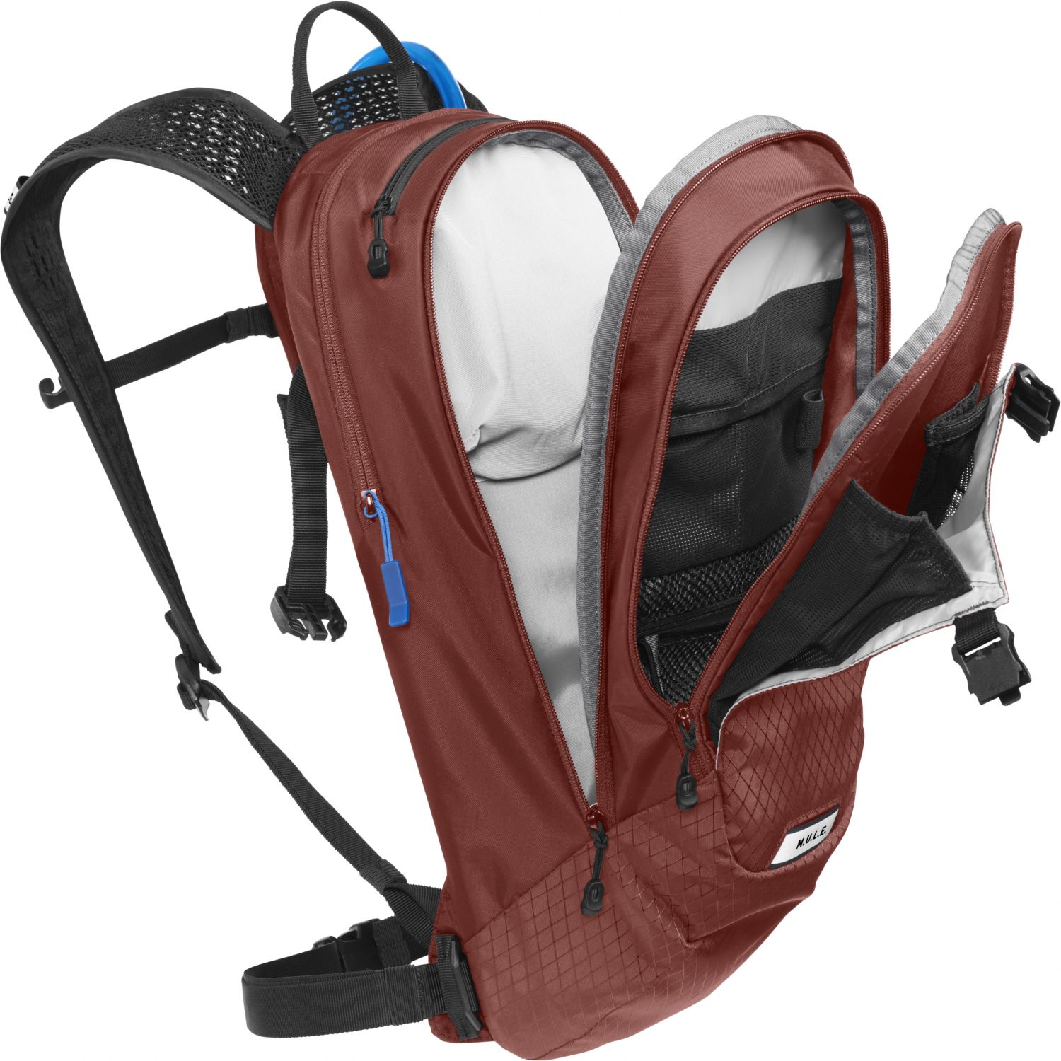 CamelBak M.U.L.E. 12, mochila, 3L, rojo oscuro