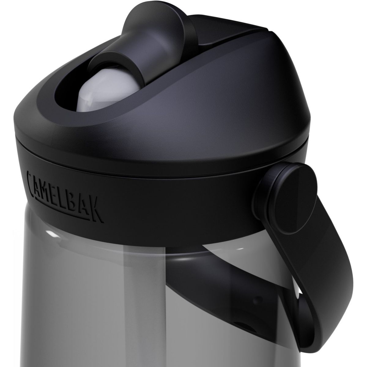 Camelbak Thrive Flip Straw, botella de agua, 750 ml, negra