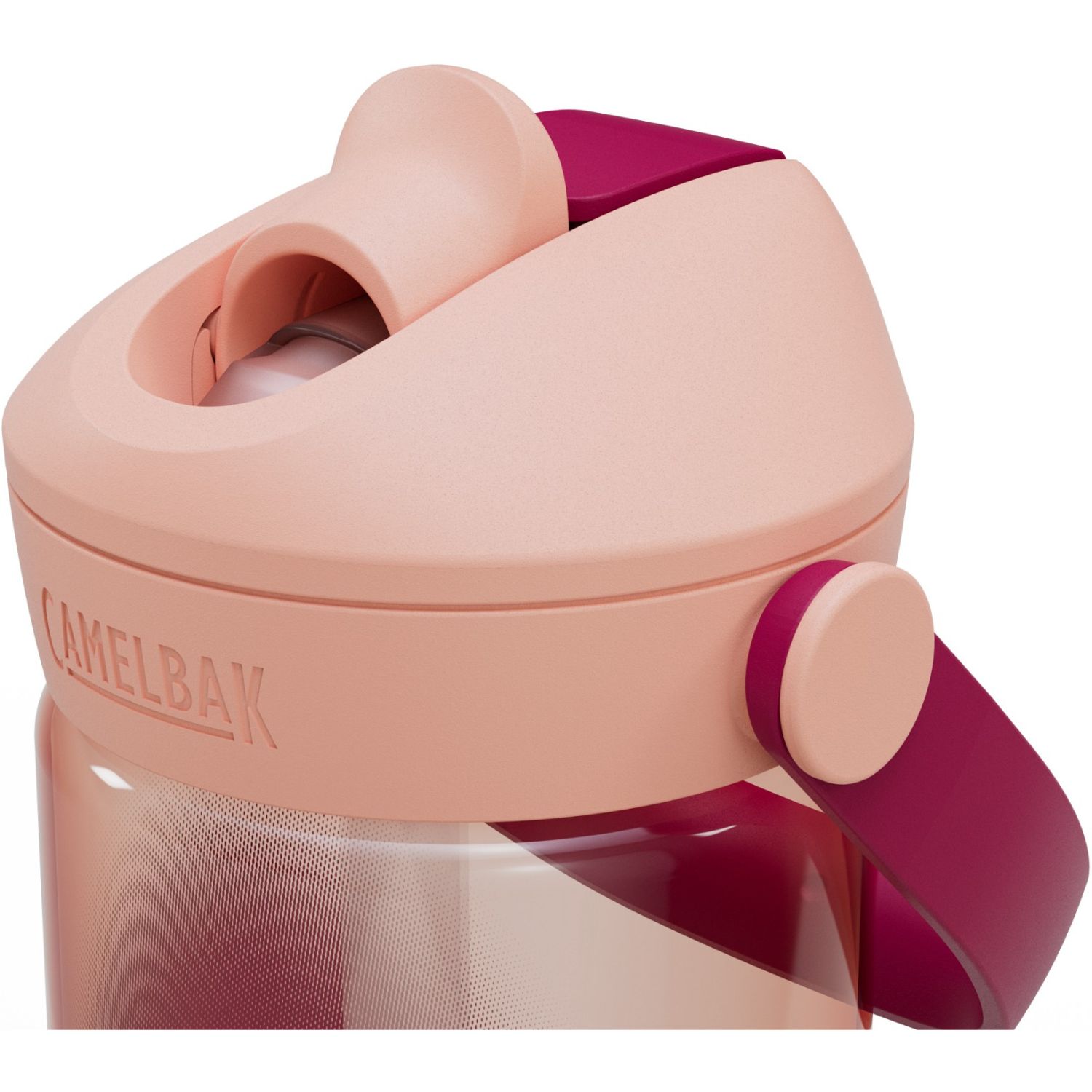 Camelbak Thrive Flip Straw, garrafa com canudo 600ml, blush