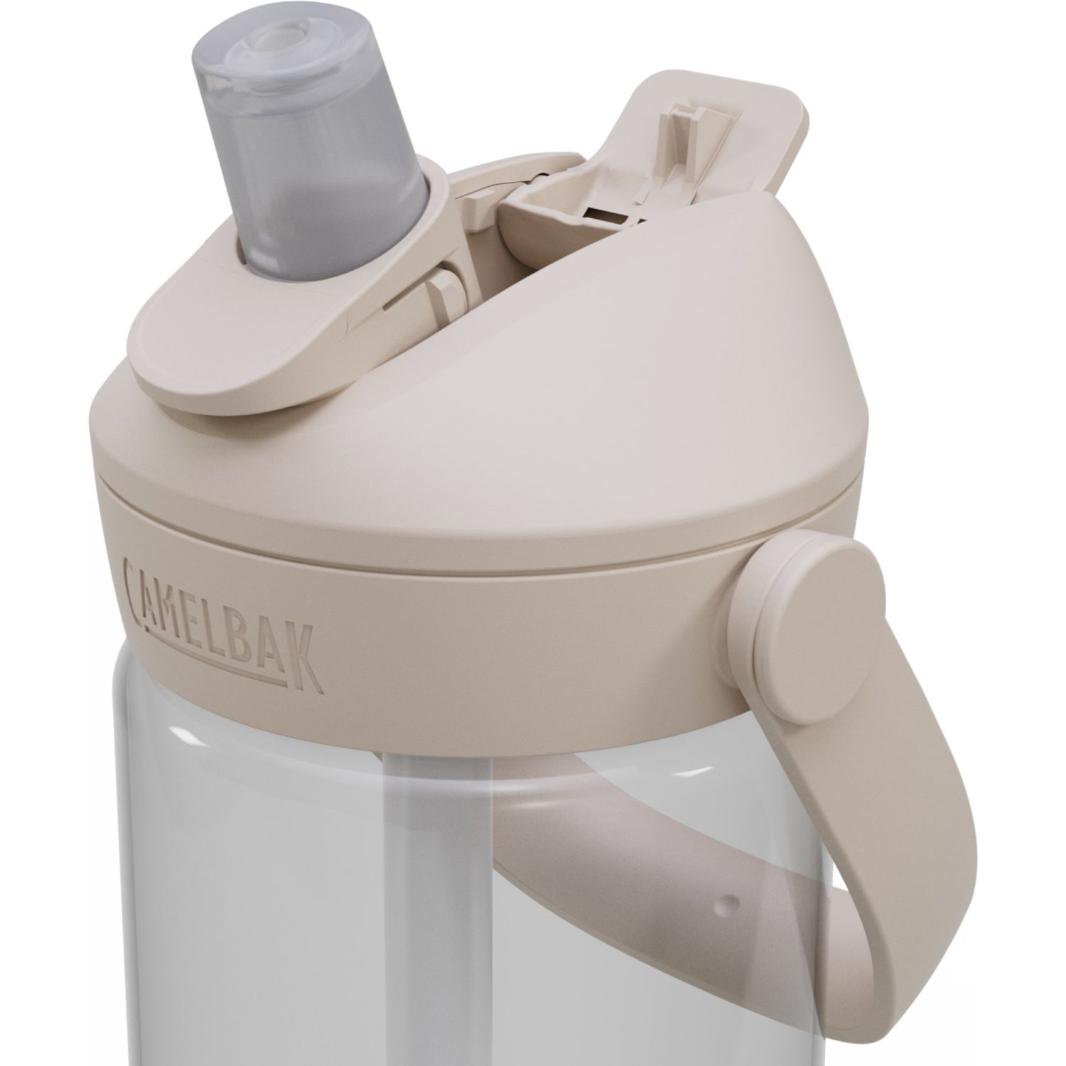 Camelbak Thrive Flip Straw, garrafa de água, 600 ml, transparente