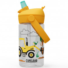 Camelbak Thrive Flip Straw Kids 400ml, dzieci, traktory i drzewa