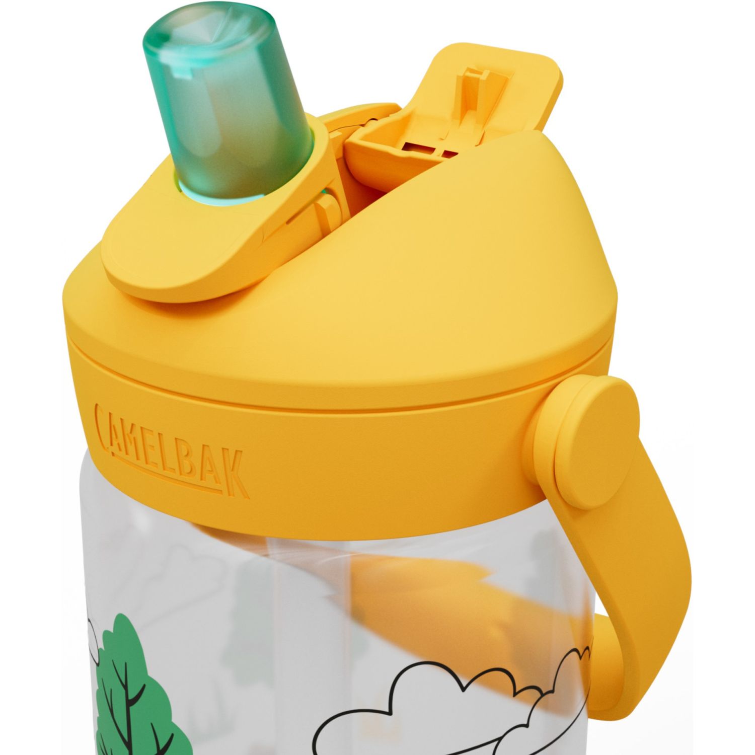Camelbak Thrive Flip Straw Kids 400ml, tractoare și brazi
