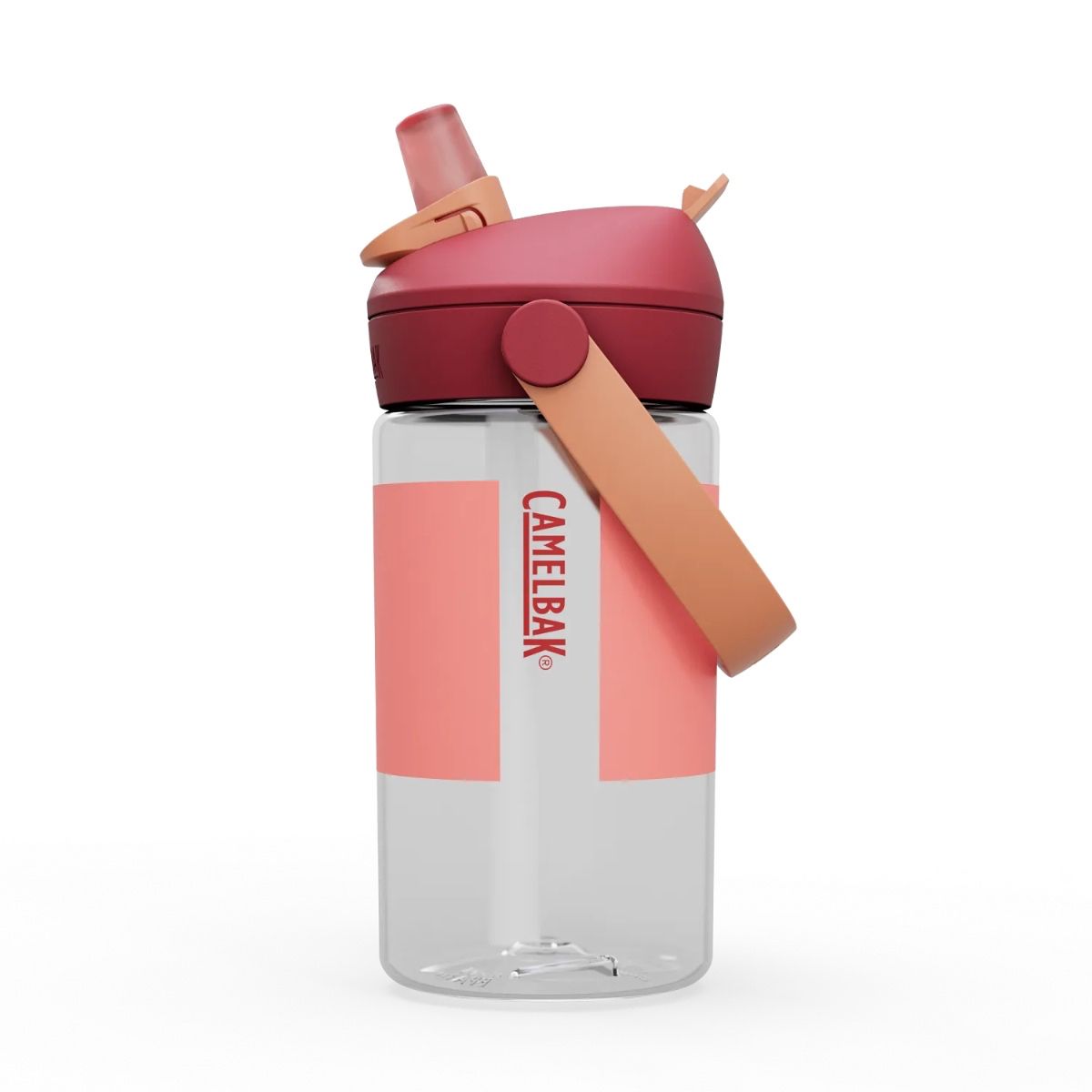 Camelbak Thrive Flip Straw, para crianças, 400ml, demi peach