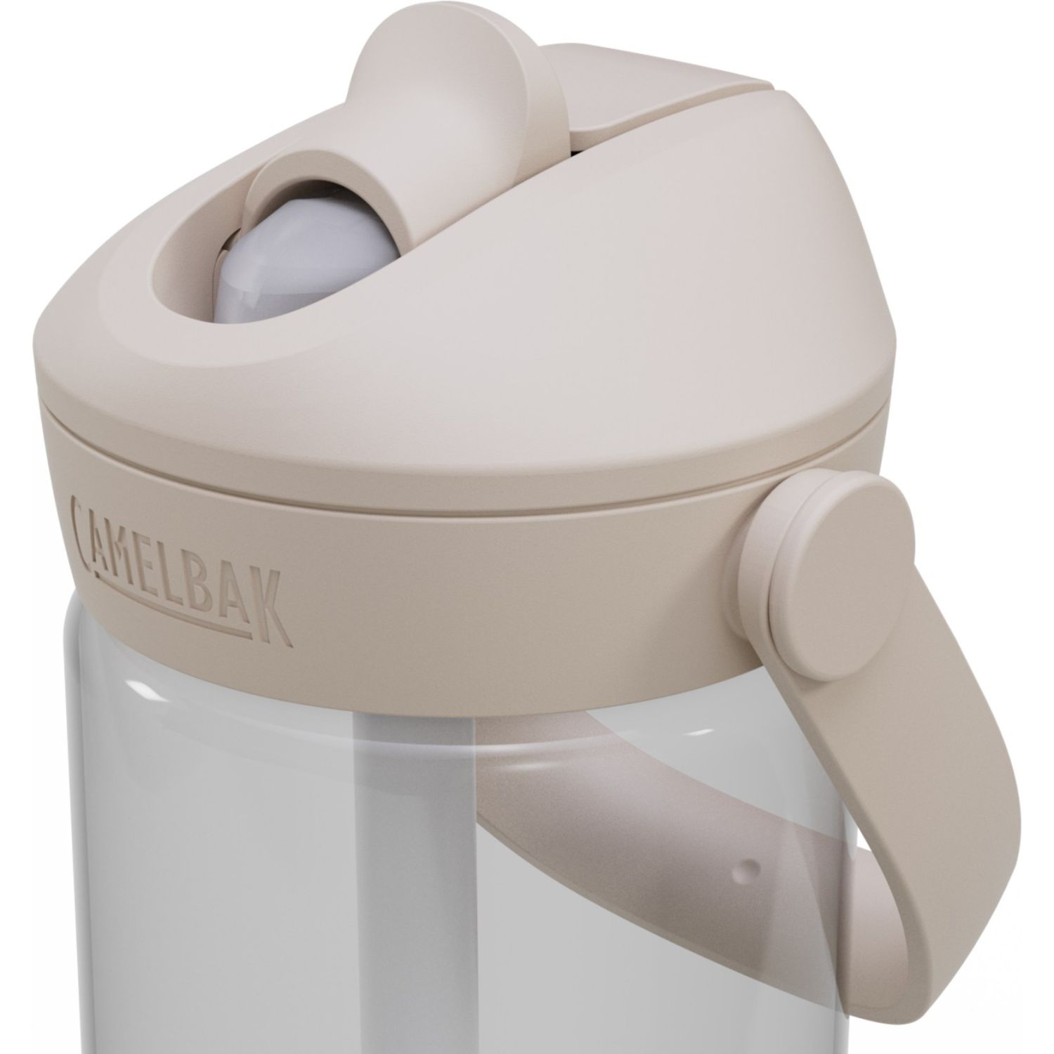 Camelbak Thrive Flip Straw, Trinkflasche, 600 ml, klar