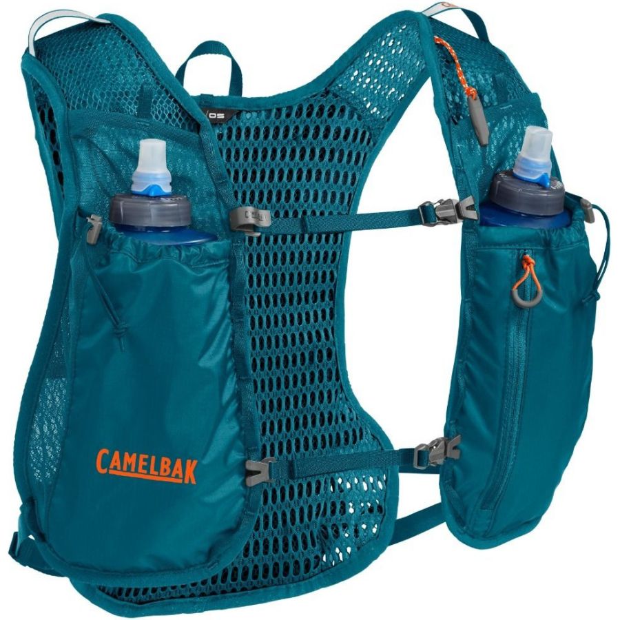 Camelbak Trail Run Vest, chaleco de correr, Corsair Teal