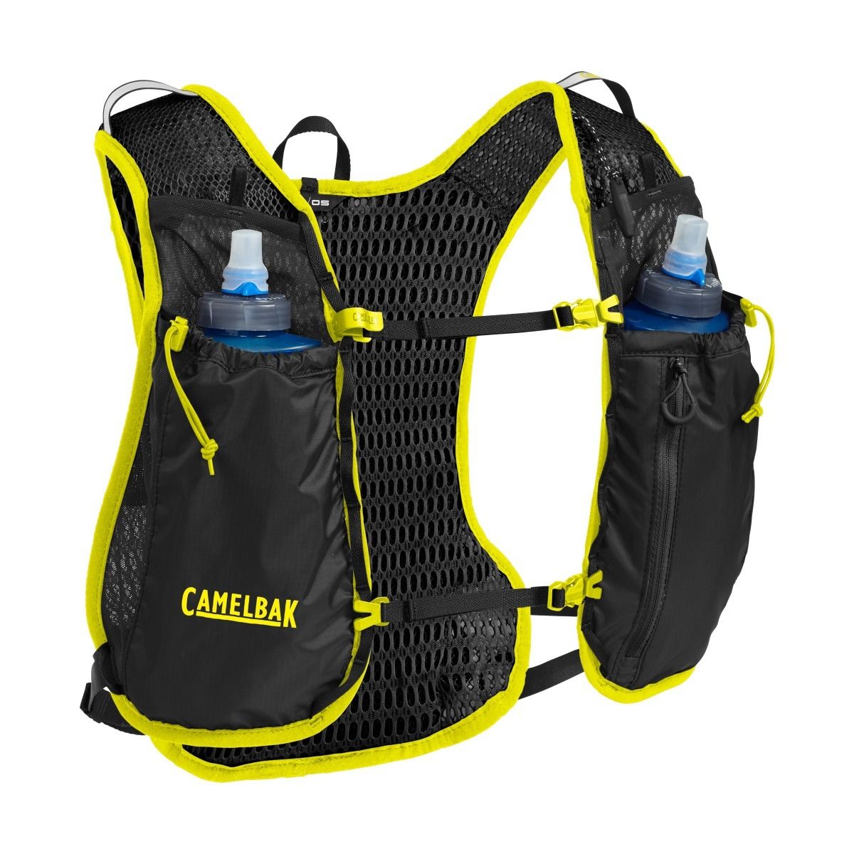 Camelbak Trail Run Vest, colete de corrida, 1L, preto/amarelo