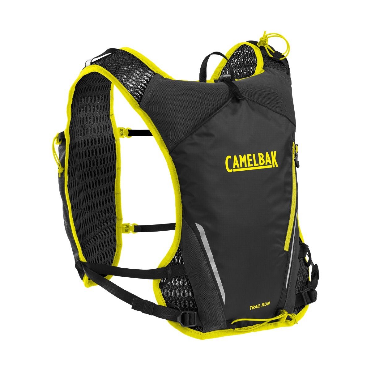 Camelbak Trail Run Vest, colete de corrida, 1L, preto/amarelo