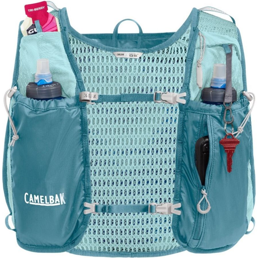 Camelbak Women`s Circuit Run Vest, gilet de course, 1.5L, bleu