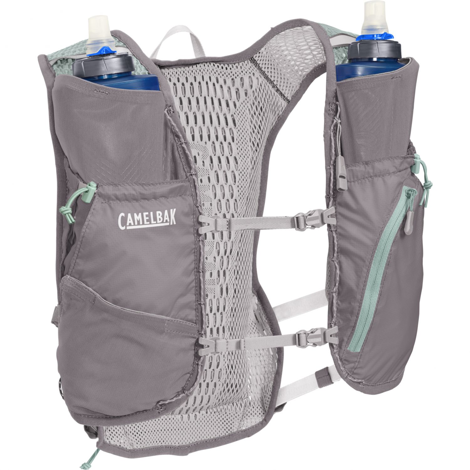 Camelbak Zephyr, chaleco de correr, mujer, negro