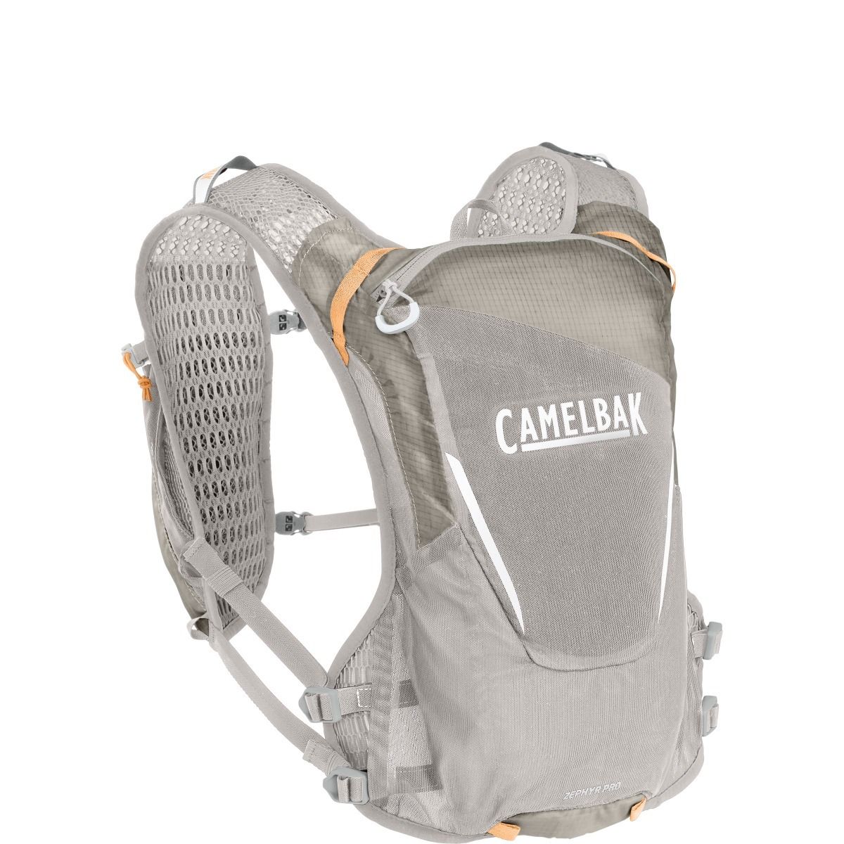 Camelbak Zephyr Pro feminino, colete de corrida, cinza