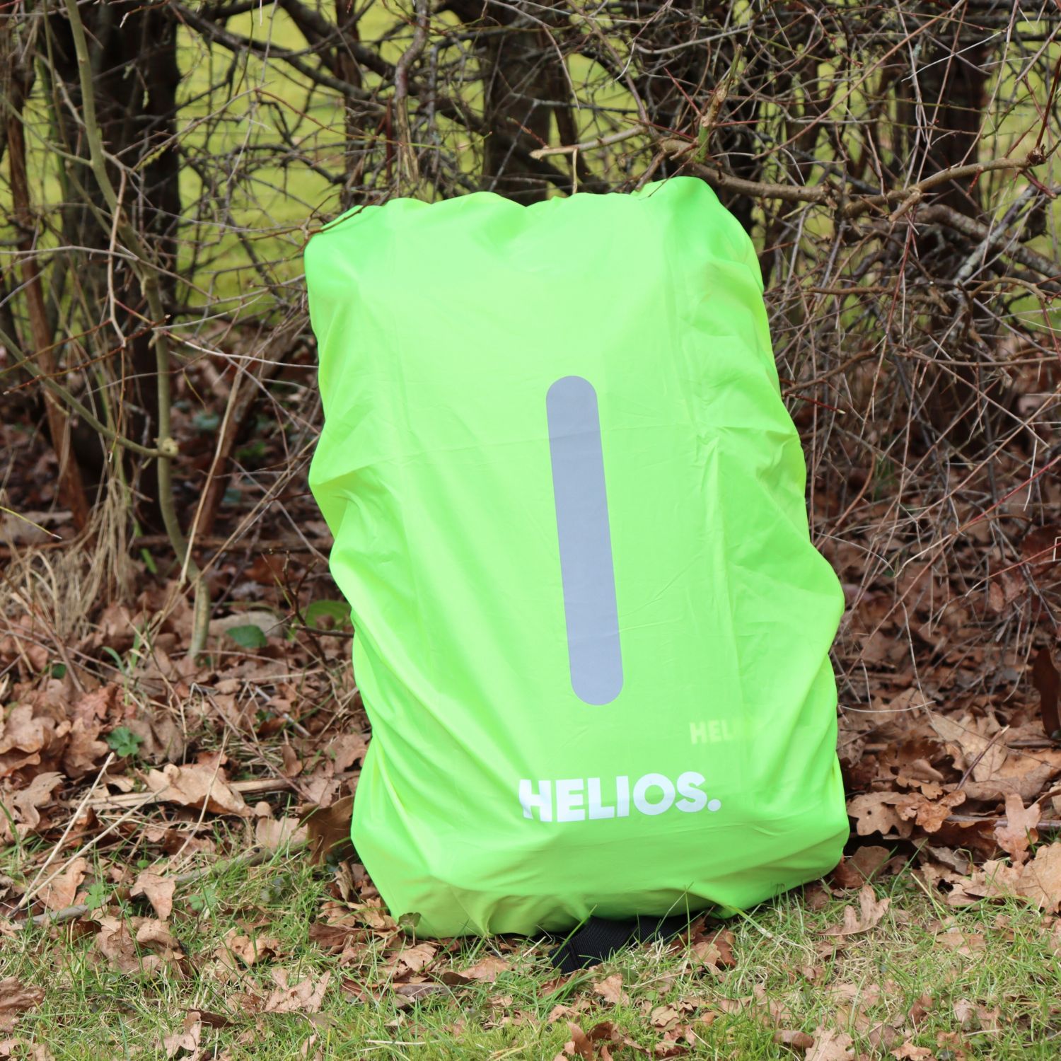 Capa de chuva para mochila Helios, 20L, amarelo néon
