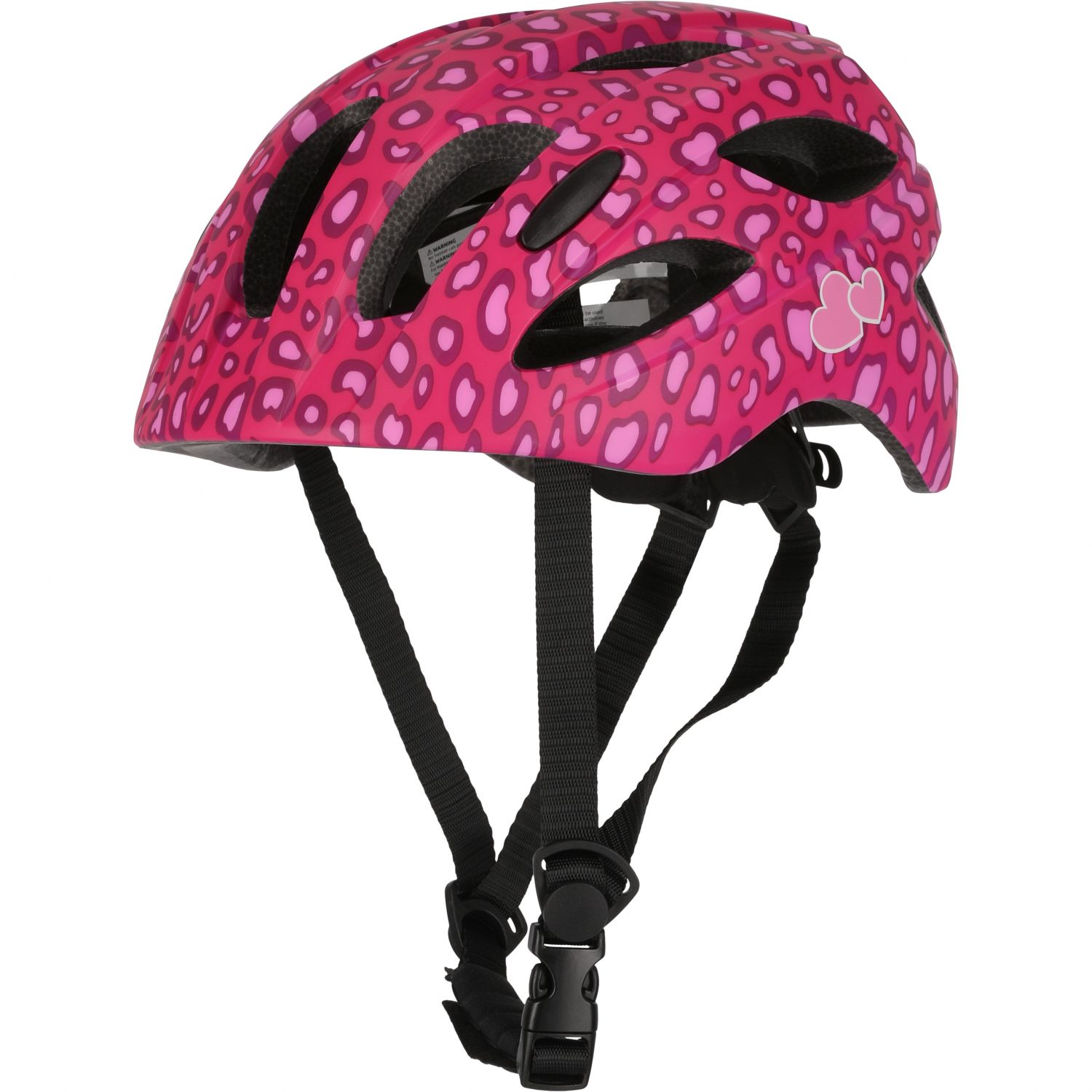 Capacete de bicicleta Crazy Safety Cool Spots, júnior, cor-de-rosa