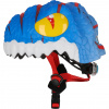 Capacete de bicicleta Crazy Safety Dino, júnior, azul