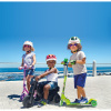 Capacete de bicicleta Crazy Safety Dragon, júnior, vermelho