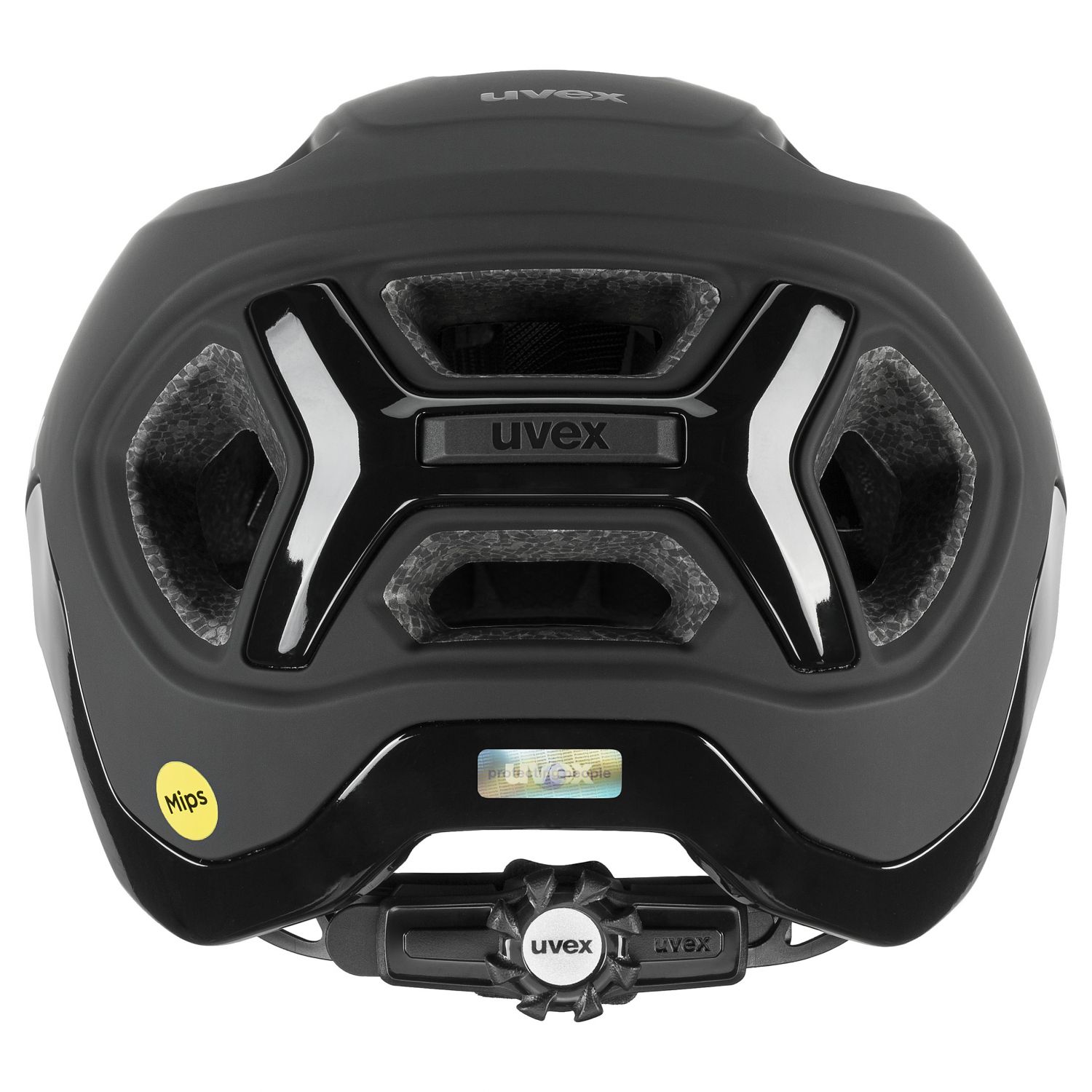 Capacete de ciclismo Uvex react MIPS, preto