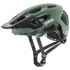 Capacete de ciclismo Uvex react MIPS, verde/preto