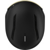 Capacete de esqui Salomon Driver Prime Sigma Plus com viseira, preto/bronze