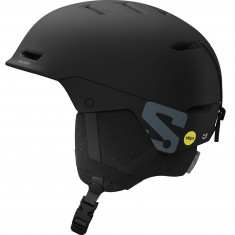 Capacete de esqui Salomon Husk MIPS, júnior, preto
