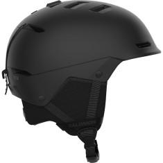 Capacete de esqui Salomon Husk, preto