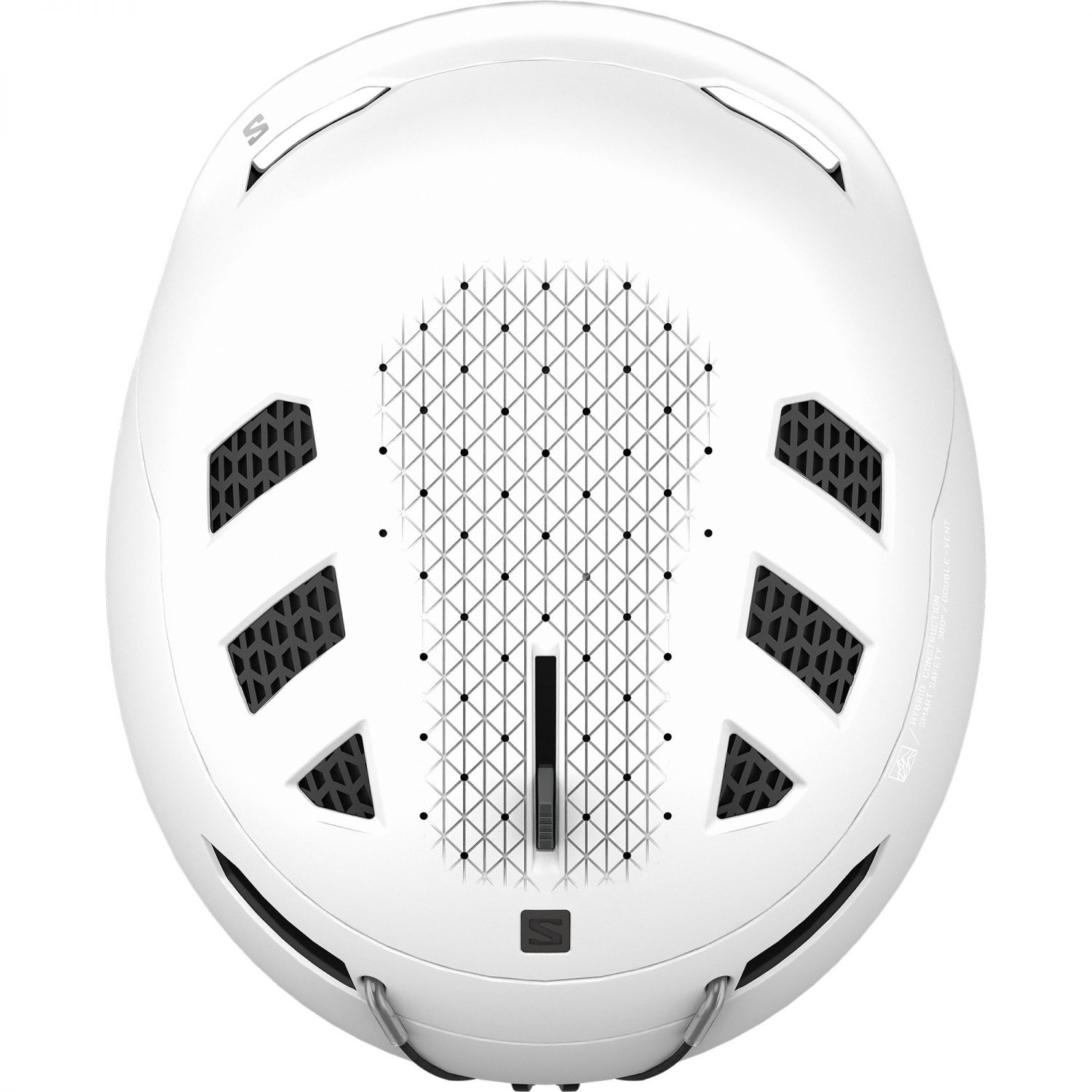 Capacete de esqui Salomon Husk Prime Mips, branco