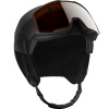 Capacete de esqui Salomon Osmo com viseira, preto